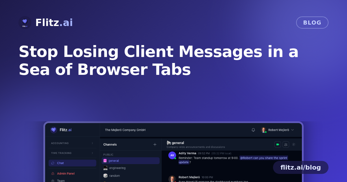 Stop Losing Client Messages in a Sea of Browser Tabs